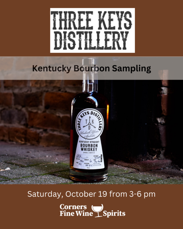 Three Keys Kentucky Bourbon Sampling